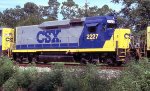 CSX 2227 on WB freight